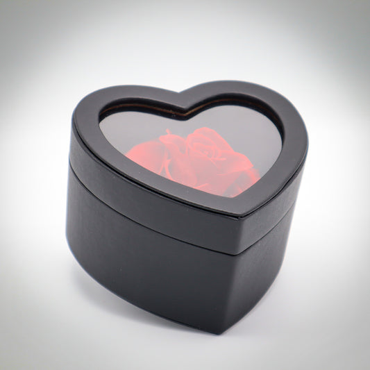 Heart-Shaped Rose Box